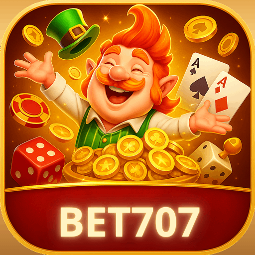 Imagem promocional da BET707 mostrando a plataforma e suas vantagens